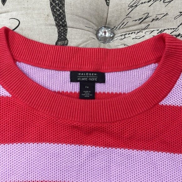 Halogen X Atlantic-Pacific Three Quarter Sleeve Sweater - Picture 3 of 8